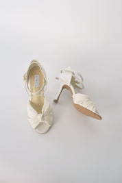 Ivory Chiffon Latin with Crystals