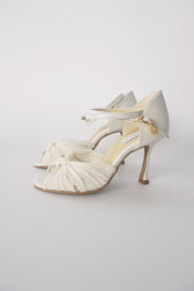 Ivory Chiffon Latin with Crystals