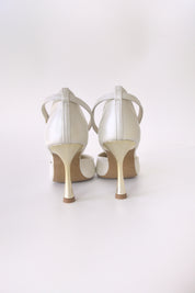 White Ballroom with Gold Heel