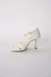 Ivory Chiffon Latin with Crystals