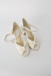 Ivory Chiffon Latin with Crystals