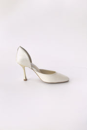 White Ballroom with Gold Heel
