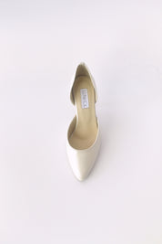 White Ballroom with Gold Heel