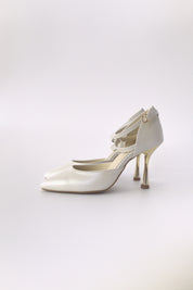 White Ballroom with Gold Heel
